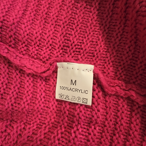 Carson Cable Knit Cardigan By Jess Lea Women's Size Medium - Picture 5 of 7